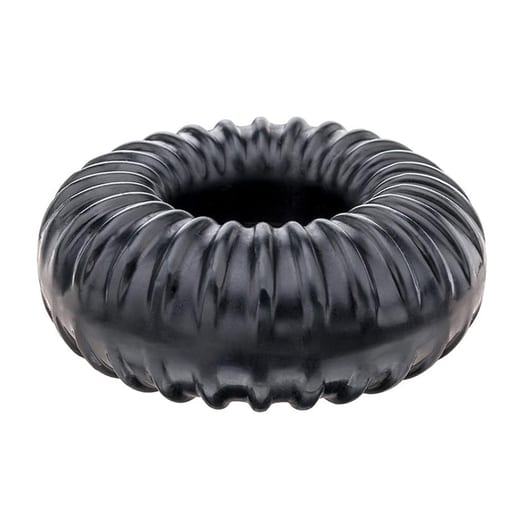 Anneau pénien PerfectFit Ribbed Ring - Noir