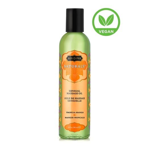 Huile de massage Kamasutra Naturals - Mangue tropicale