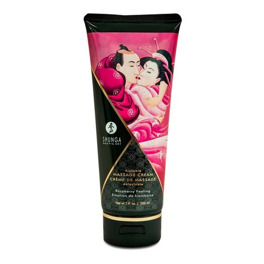 Shunga essbare Massagecreme - Sinnliche Himbeere