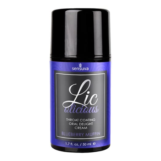 Crème aromatisée pour fellation Sensuva Lic-O-Licious - Muffin