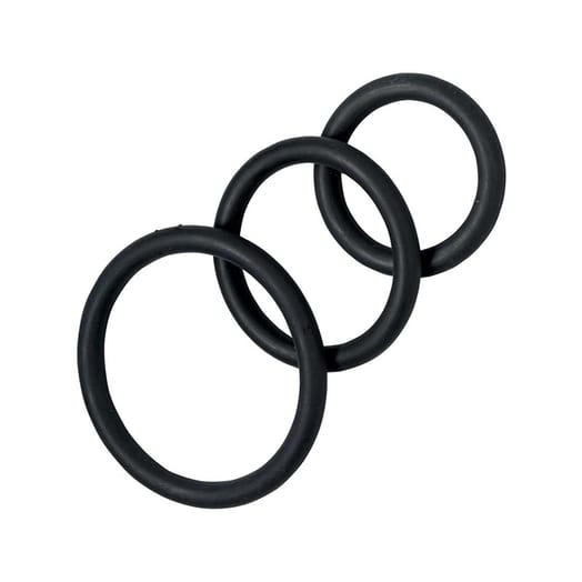 Anneaux Spartacus Cockring Set Nitrile - sans latex (3x)