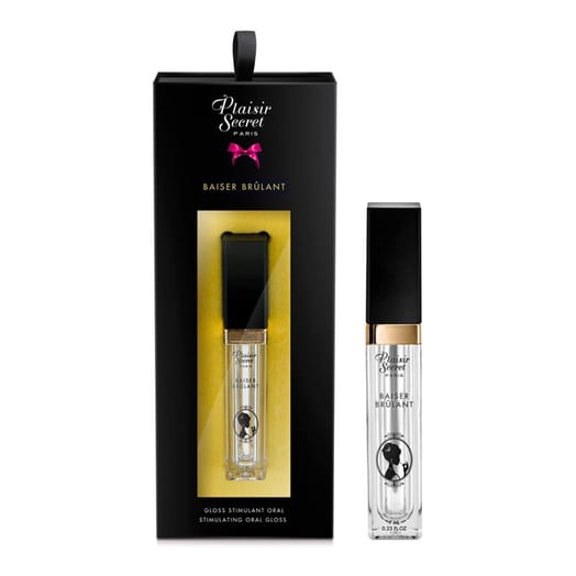Gloss à lèvres stimulant Plaisirs Secrets Baiser Brûlant - 7 ml