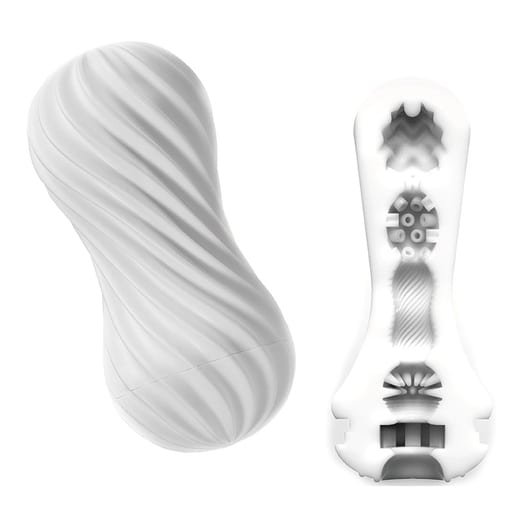 Tenga Flex Silky White - Wiederverwendbarer Masturbator