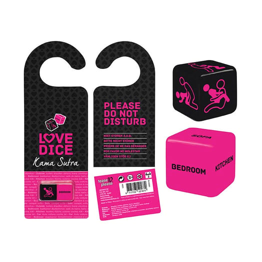 Dés érotiques Kama Sutra Love Dice (Anglais)