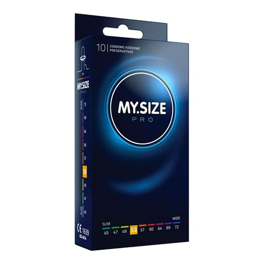 Préservatif sur mesure My Size Pro - Taille 53 (10 Préservatifs)