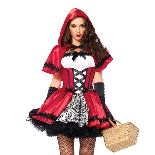 Leg Avenue Rotkäppchen Gothic Kostüm