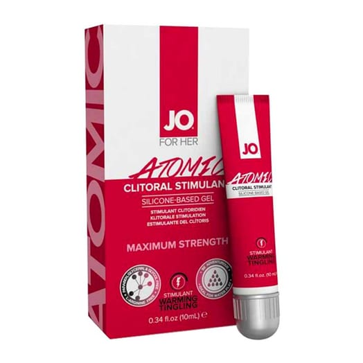 System JO - Gel de stimulation clitoridien - Atomic - 10 ml