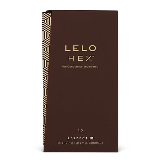 LELO HEX Respect XL (12 Préservatifs)