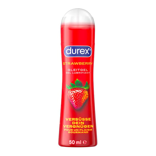 Durex Play Erdbeere Gleitmittel - 50 ml (Wasserbasis)