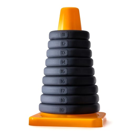 Kit d'anneaux péniens PerfectFit Play Zone Xact-Fit (9 anneaux)