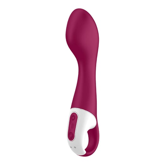 Vibromasseur chauffant et connecté Satisfyer Hot Spot